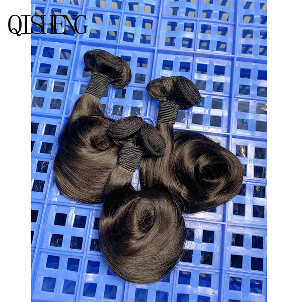 Egg Curly  100%Human Hair Bundles（Free shipping for three or more items）