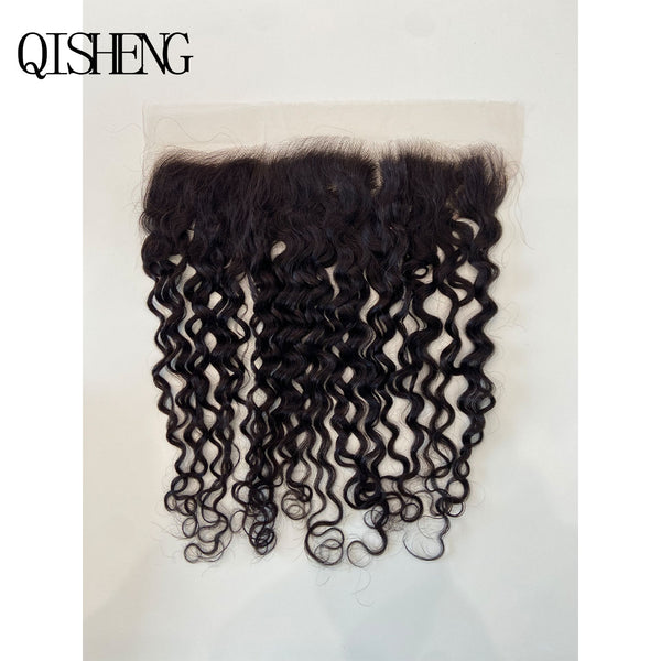 (More than three accessories are free shipping)13x4 Italy curly Free Part Closure