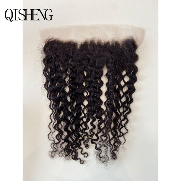 (More than three accessories are free shipping)13x4 deep Curly Free Part Closure